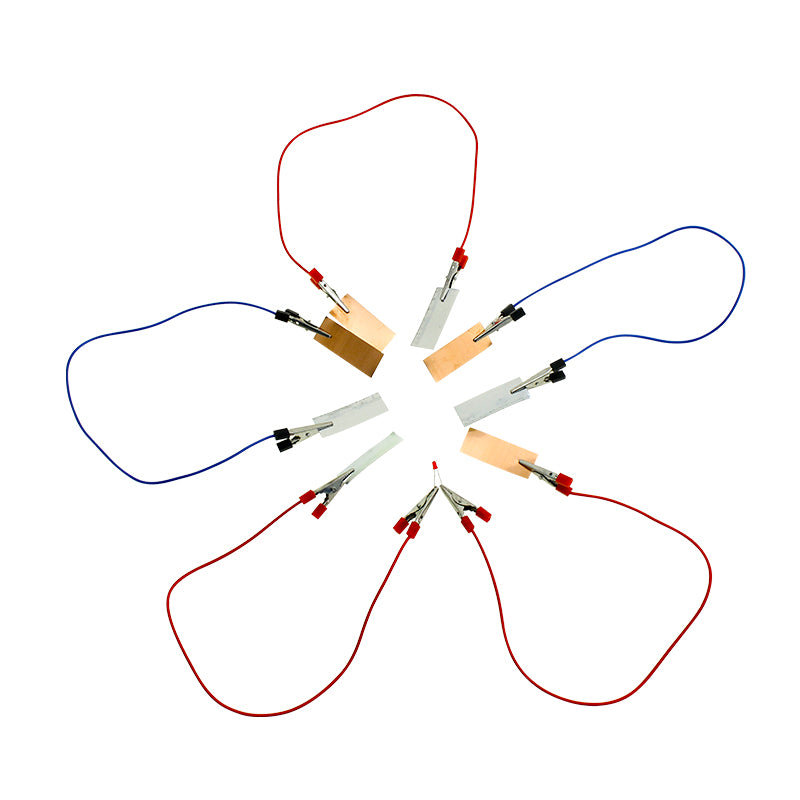 Matériel d'assemblage d'électrodes de feuilles de cuivre