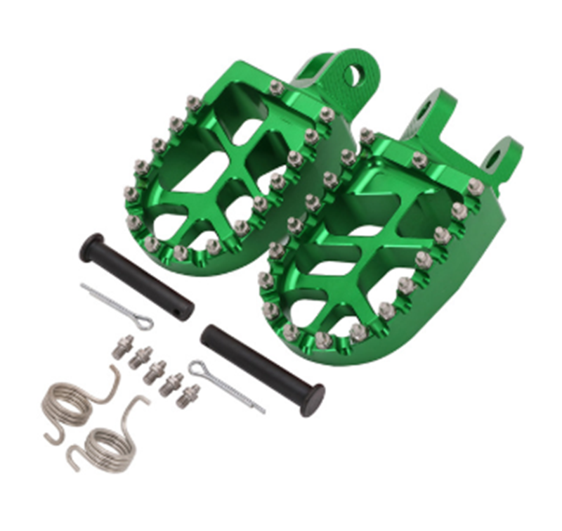 Pièces de moto hors route modifiées CNC en aluminium pédale