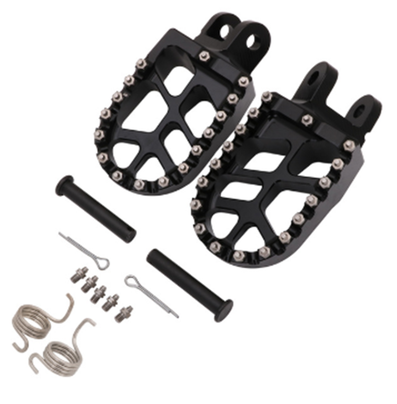 Pièces de moto hors route modifiées CNC en aluminium pédale