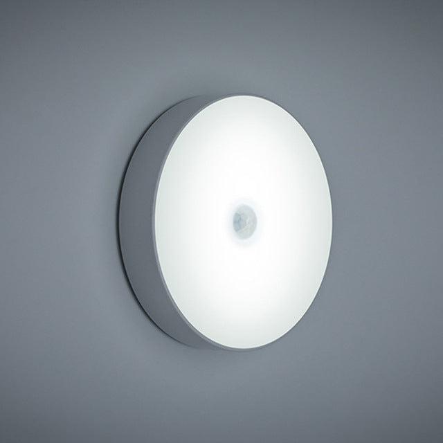 Induction du corps LED Petite lumière de nuit USB charge