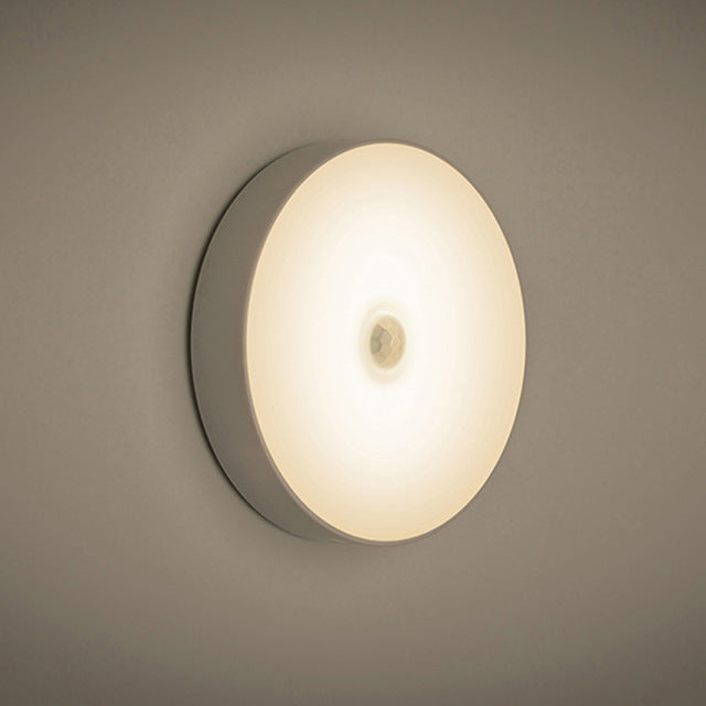 Induction du corps LED Petite lumière de nuit USB charge