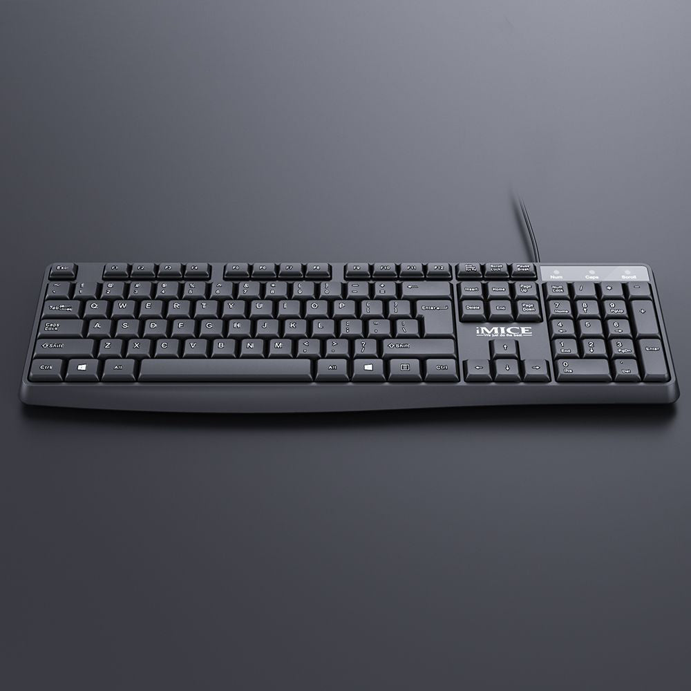 KM-520 Clavier filaire et jeu de souris Home Office 104 clés Plug and Play