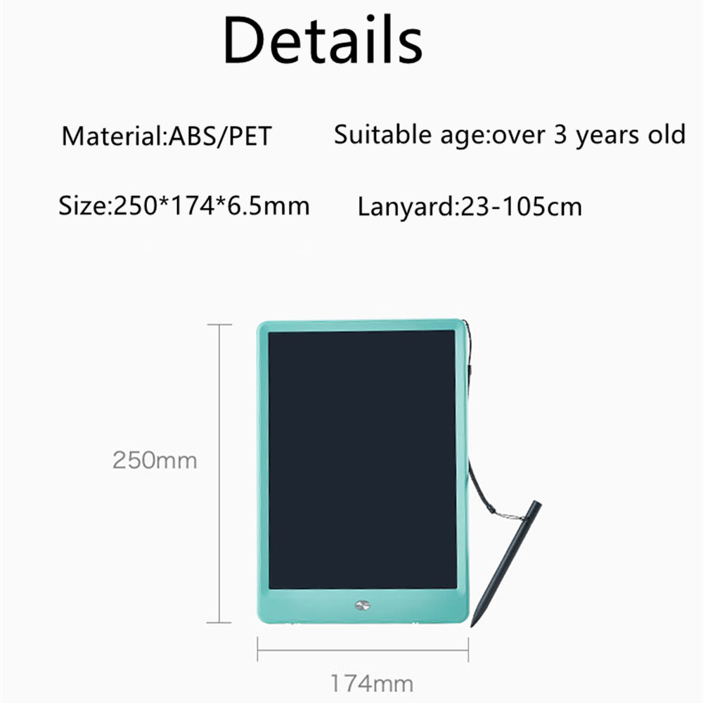 Tablette LCD pour enfants de 10 pouces à usage domestique