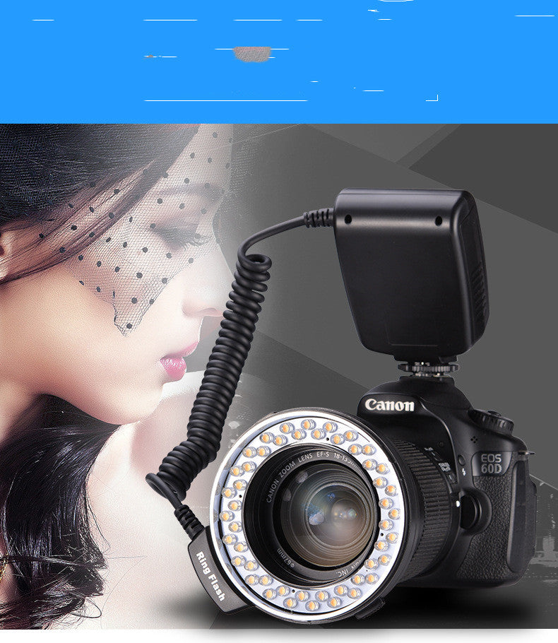 Anneau Macro Flash Caméra lumière douce