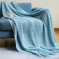 Nordic Canapé Blanket Knitting Homestay Hotel Bed Flag