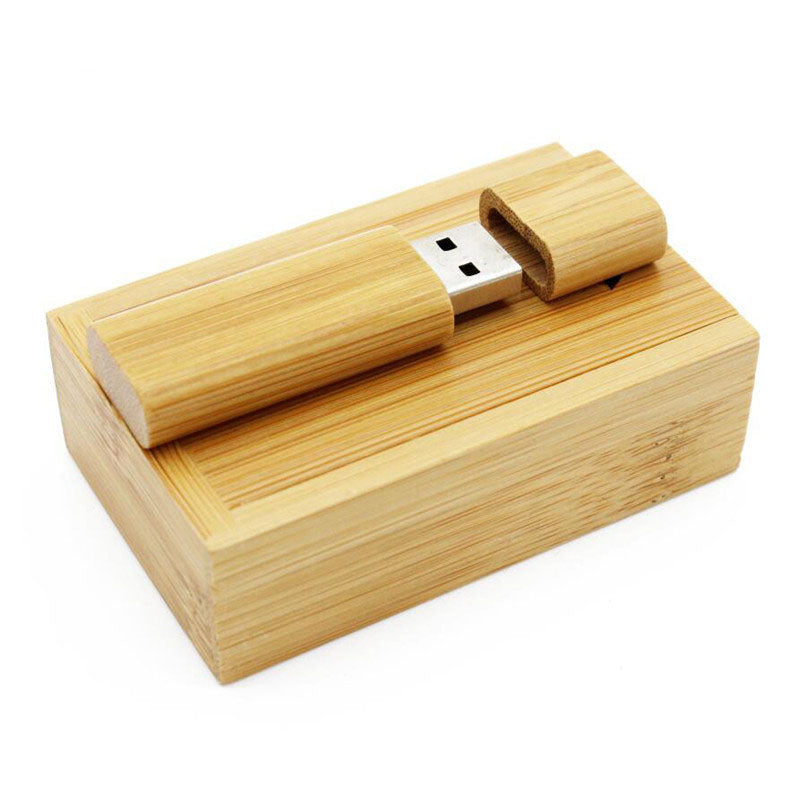 U Disk 32 Go en bois clé USB gratuit lettering créatif garçons et filles