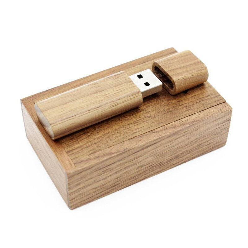 U Disk 32 Go en bois clé USB gratuit lettering créatif garçons et filles