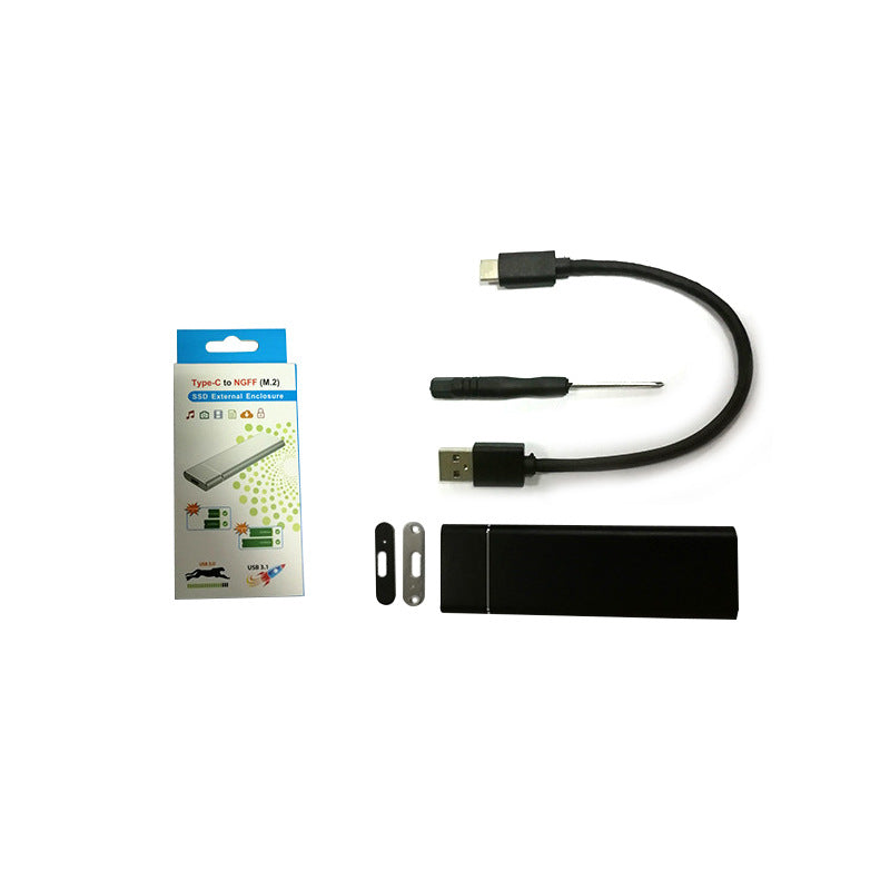 Style M.2 NGFF Type C USB 3.0 Portable Hard Drive Box