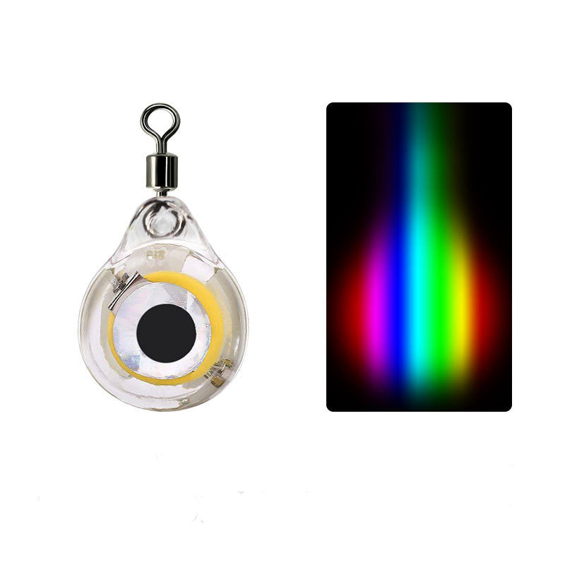 Petit oeil de poisson Octopus Mini sous-marin Lure de poisson Ensemble de lampe de poisson