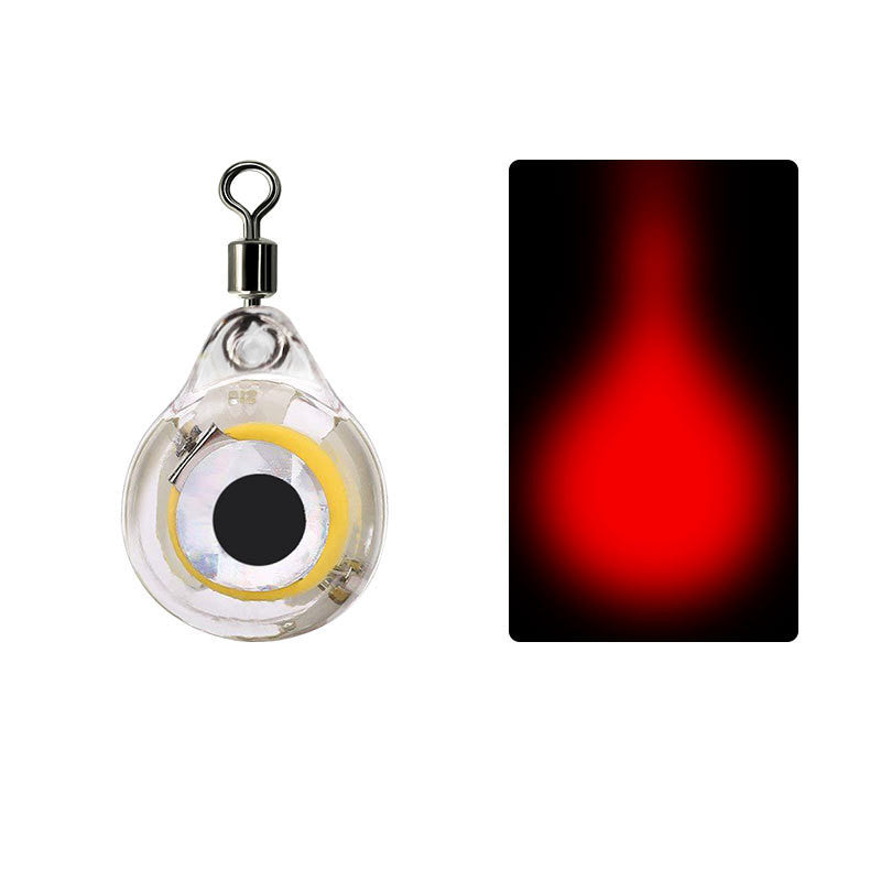 Petit oeil de poisson Octopus Mini sous-marin Lure de poisson Ensemble de lampe de poisson