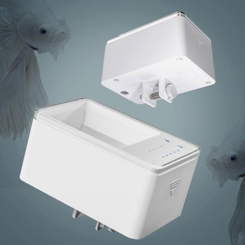 Animaux de compagnie alimentation poisson distributeur de nourriture numérique automatique poisson alimentation LED Aquarium numérique poisson Ta