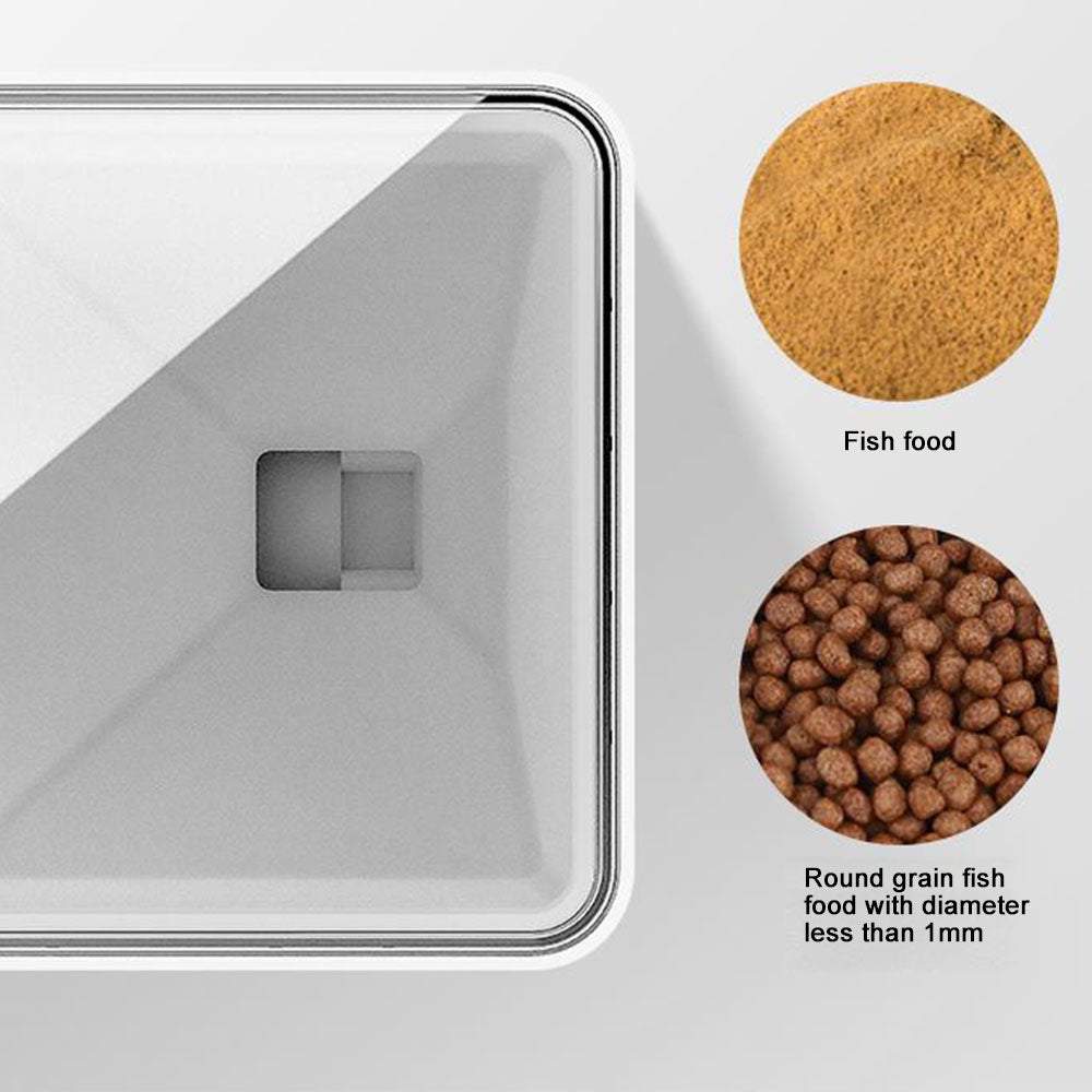 Animaux de compagnie alimentation poisson distributeur de nourriture numérique automatique poisson alimentation LED Aquarium numérique poisson Ta
