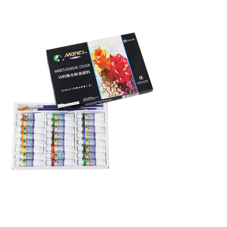 Marley Gouache Pigment 12ml Boîte 12 Couleurs 18 Couleurs 24 Couleurs Pigments