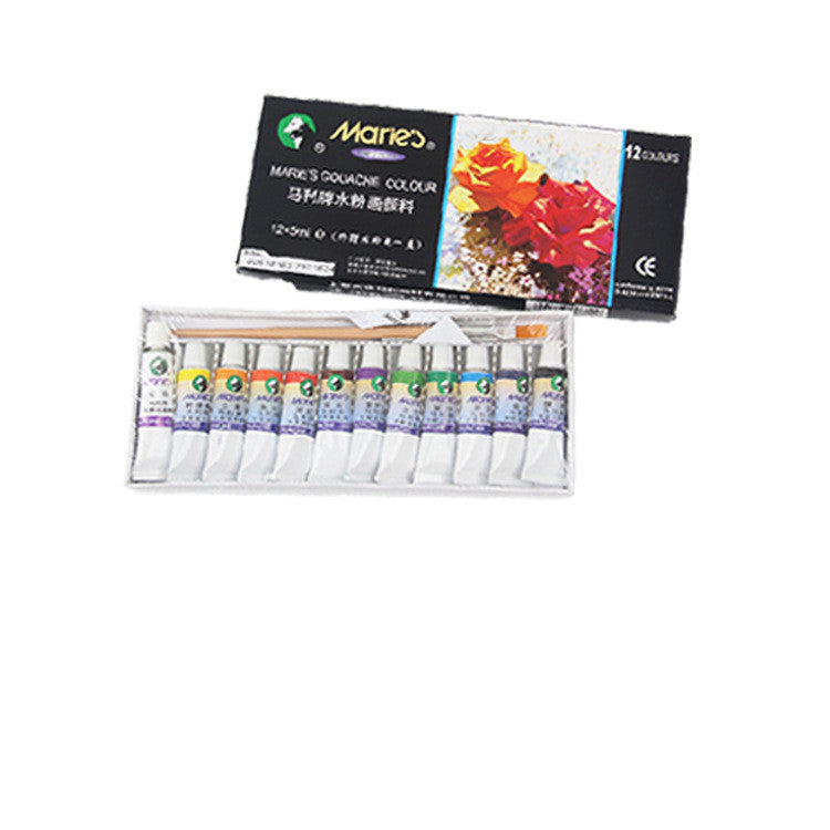 Marley Gouache Pigment 12ml Boîte 12 Couleurs 18 Couleurs 24 Couleurs Pigments