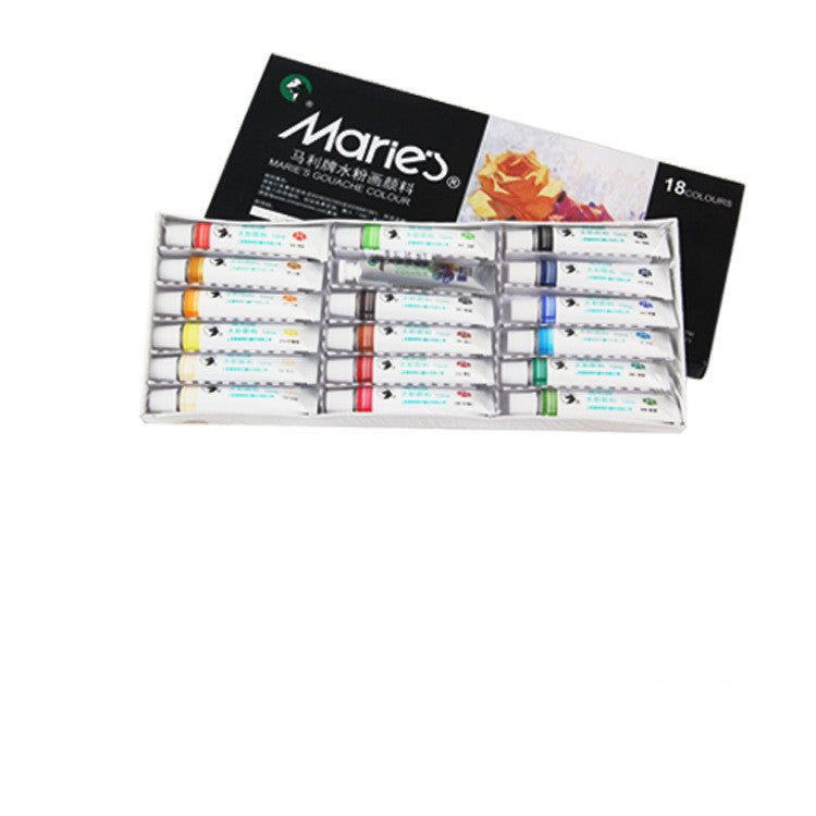 Marley Gouache Pigment 12ml Boîte 12 Couleurs 18 Couleurs 24 Couleurs Pigments