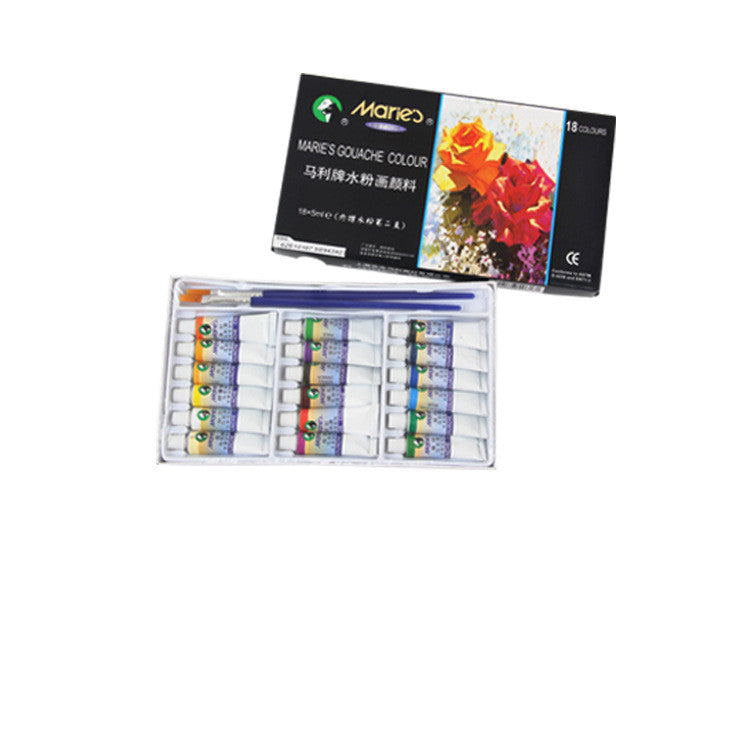 Marley Gouache Pigment 12ml Boîte 12 Couleurs 18 Couleurs 24 Couleurs Pigments