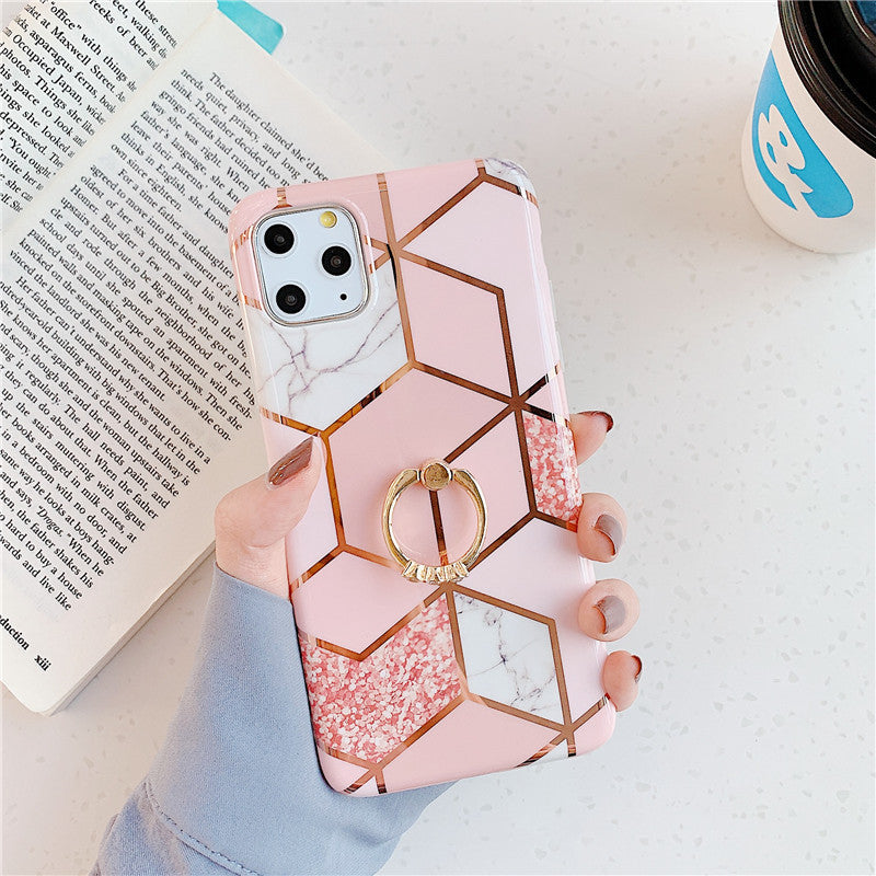 Adapté pour téléphone mobile Bracket Rhomboid Soft Shell
