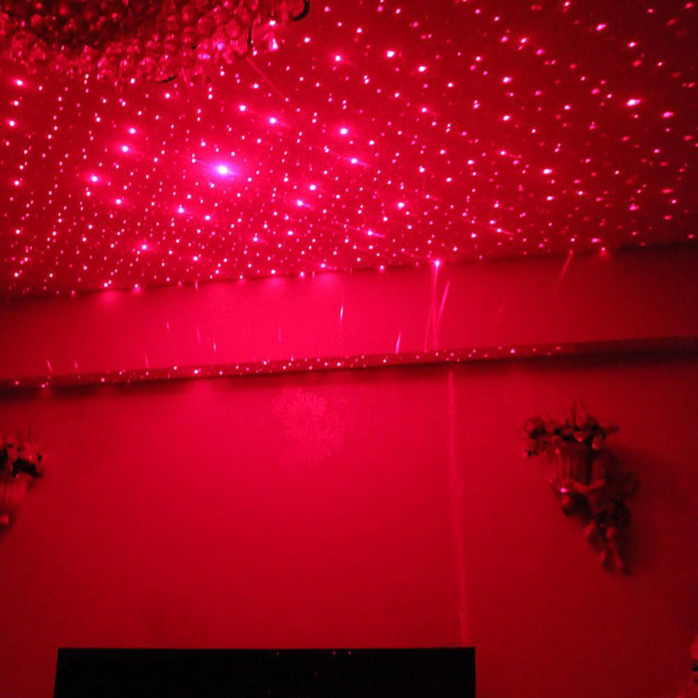 Décoration intérieure modifiée voiture plafond respirant voix contrôle Starlight