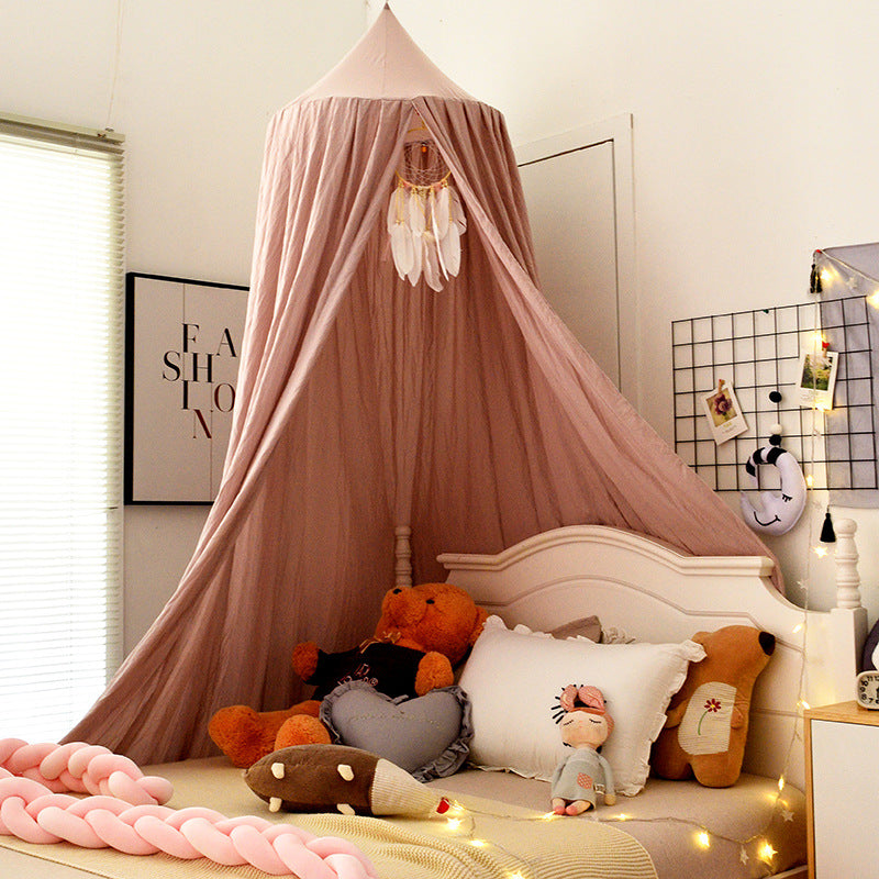 Lit bébé autour de la décoration côté lit Shading Dome Mosquito Net