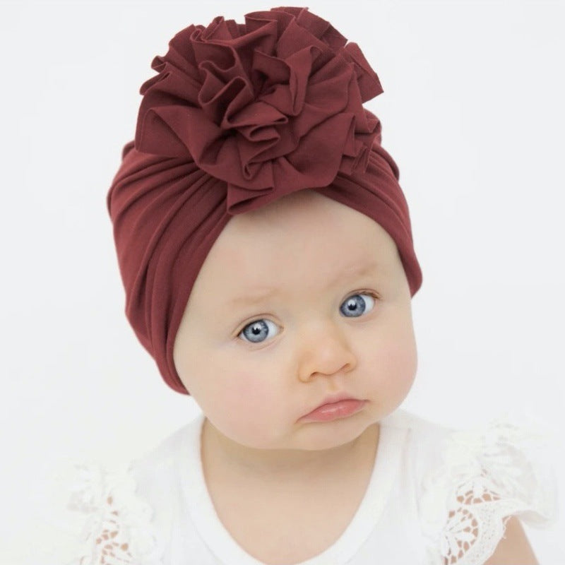 Bloom Flower Baby Headband Knot Toddler Headwrap Elastic Infant Turban Bullet Tissu Infant