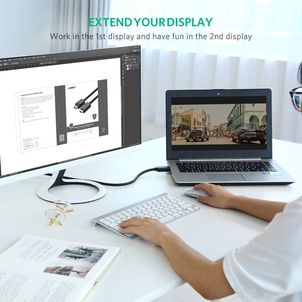 Carte graphique Interface Ordinateur moniteur vers 4k HD TV Ligne de conversion