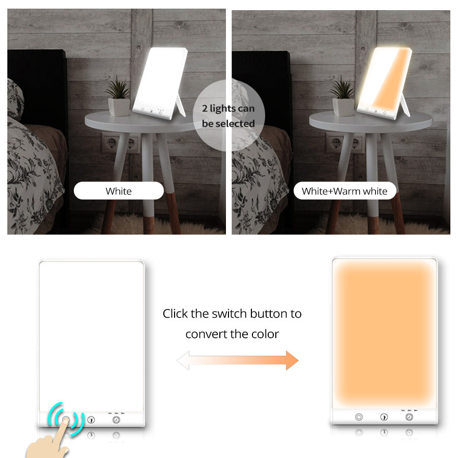 Lampe émotionnelle solaire bionique Lampe de thérapie lumineuse rentable