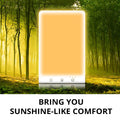 Lampe émotionnelle solaire bionique Lampe de thérapie lumineuse rentable