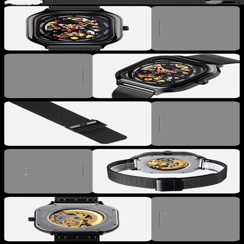 Montre mécanique à haute résolution pour hommes