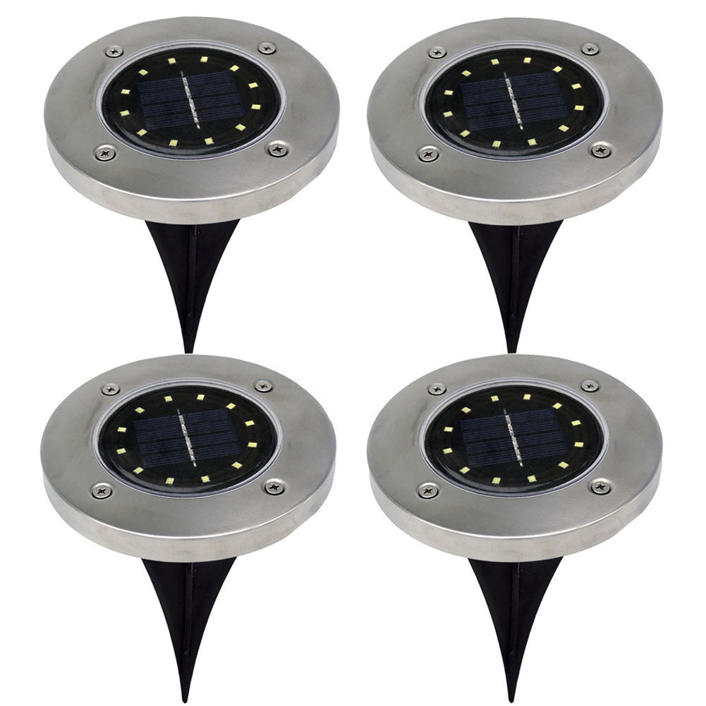 12Lumière solaire souterraine de lumière solaire LED