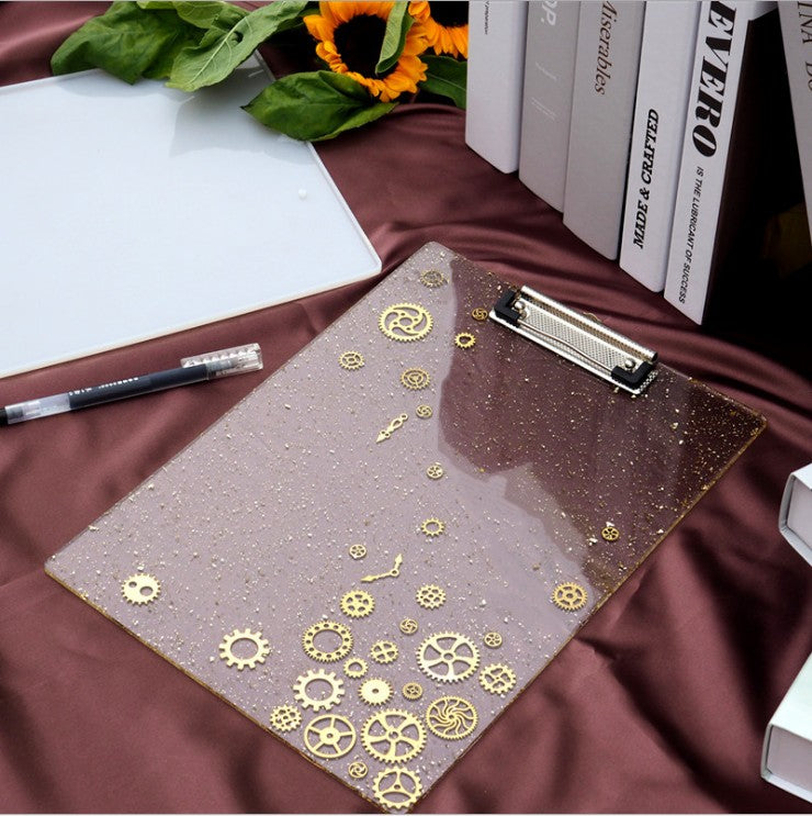 Drawing Folder Stationery Mirror Silicone Mold