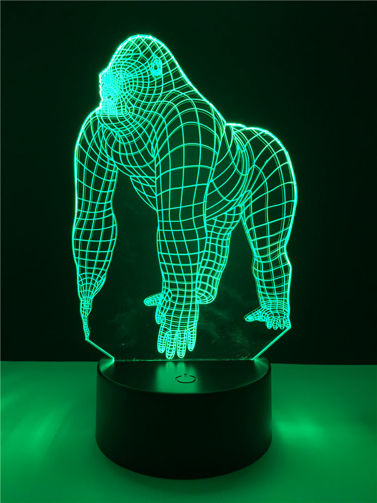 Lampe de bureau 3D pour la série Orangutan