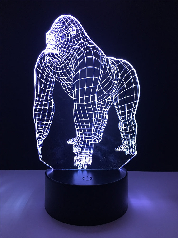 Lampe de bureau 3D pour la série Orangutan