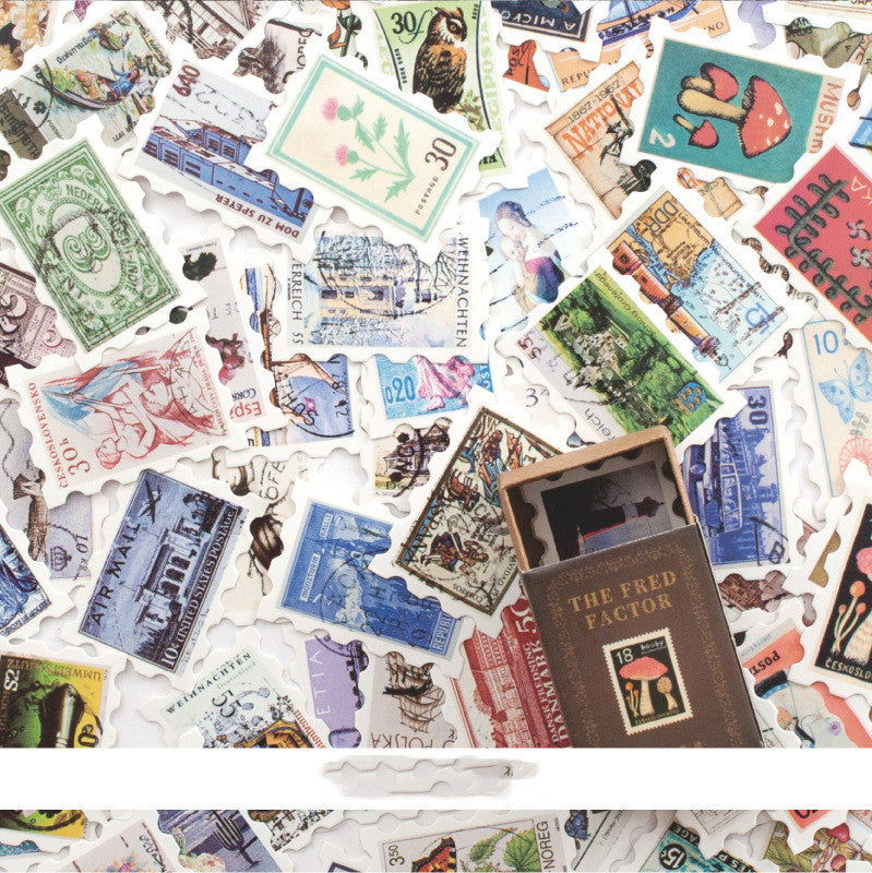 Retro Style Hand Account Collage Matériel Papier Message