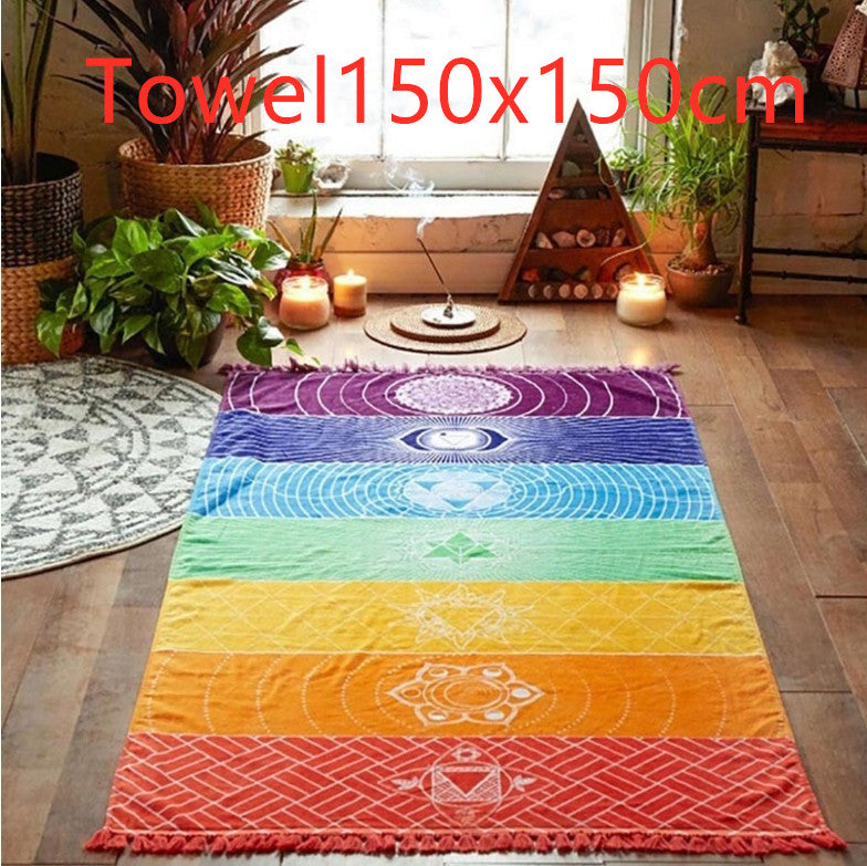 Meilleure qualité en coton Mandala Blanket