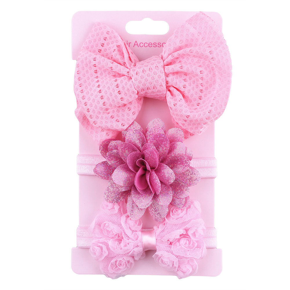 Bébé Tête Fleur Enfant Bow Headdress