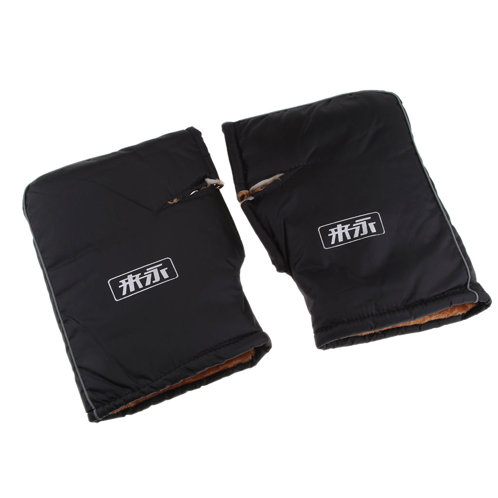 Gants de chevalier imperméables à froid et au vent épais de pédale
