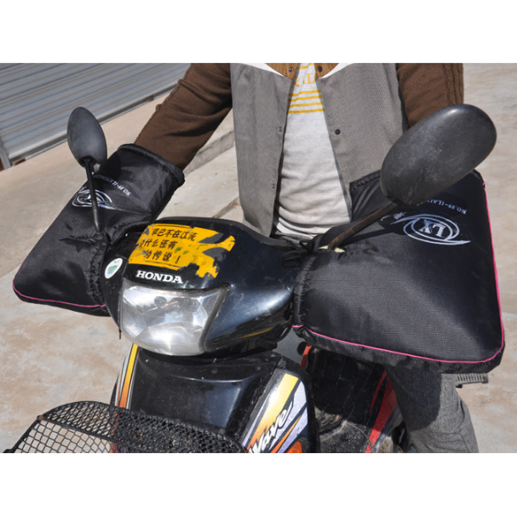 Gants de chevalier imperméables à froid et au vent épais de pédale