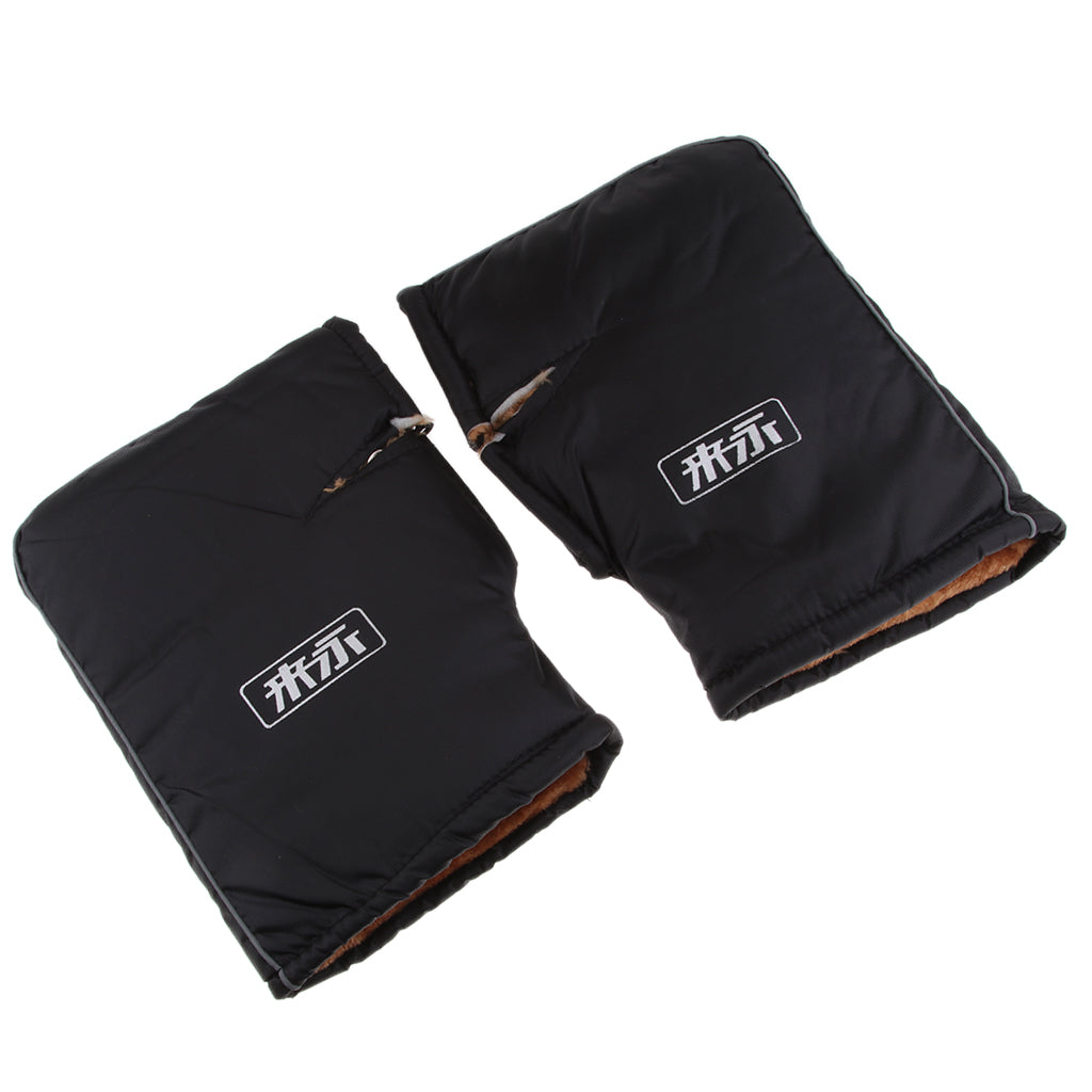 Gants de chevalier imperméables à froid et au vent épais de pédale