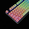 Enchanteresse bleu arc-en-ciel Big Carbon KKeyboard mécanique à 109 clés