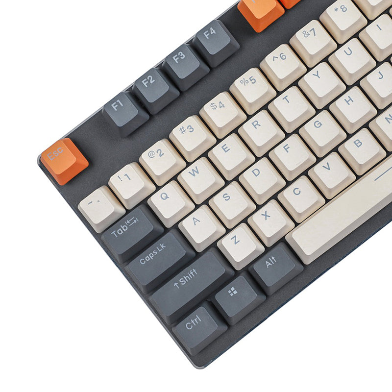 Enchanteresse bleu arc-en-ciel Big Carbon KKeyboard mécanique à 109 clés
