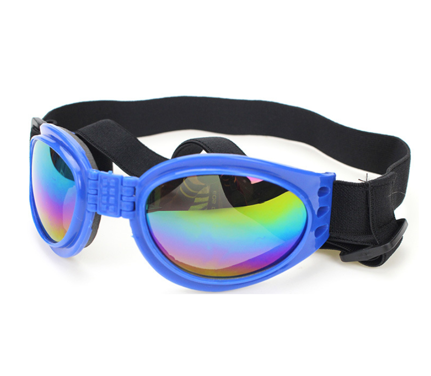 Lunettes de soleil pour chiens pliables de taille moyenne Lunettes de protection UV pour animaux de compagnie