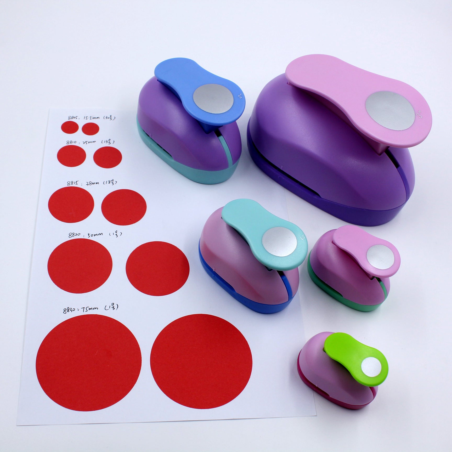 Machine à embosser ronde de puzzle pour enfants