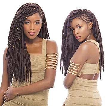 Perruque chimique tresse noire africaine