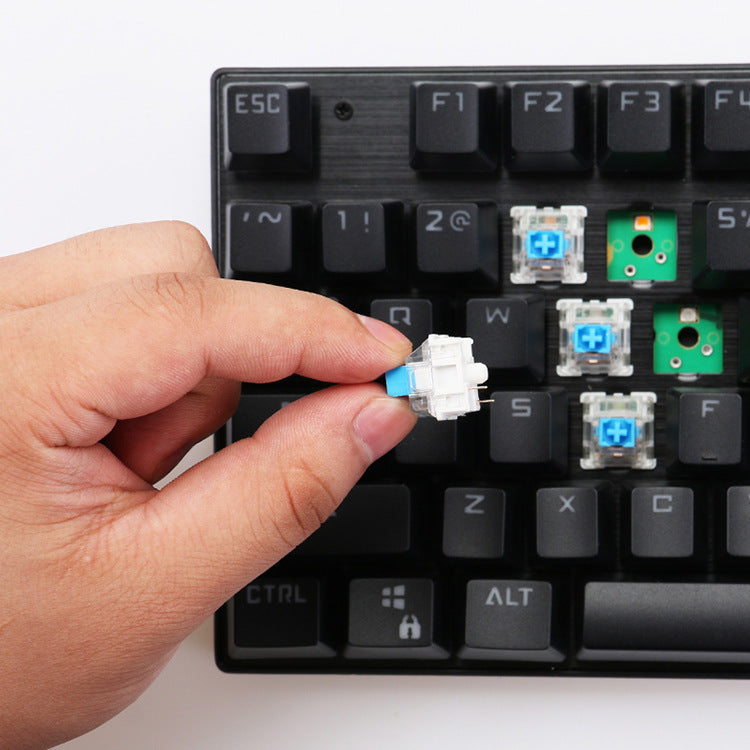 Clavier mécanique remplaçable Axle Wired Usb jeu