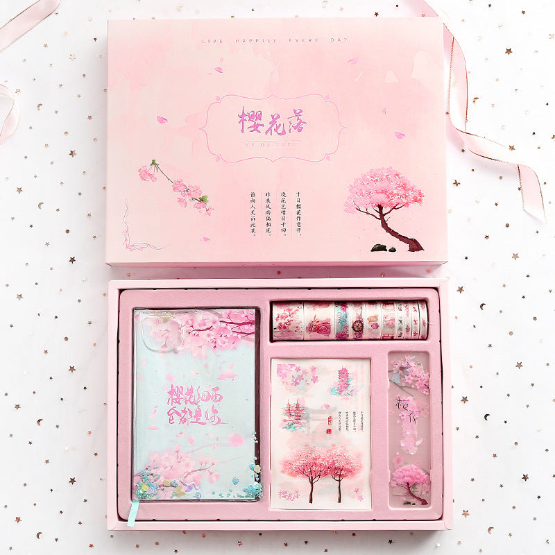 Coffret-cadeau de cerises créatives mignons Ledger à main