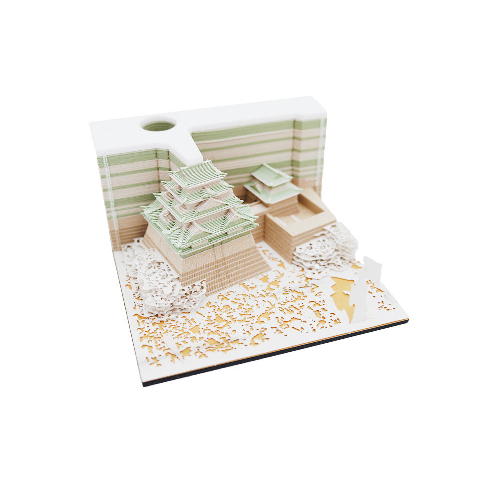 Trois dimensions Post-it Note Hayao Miyazaki Spirited Away 3D Modèle architectural
