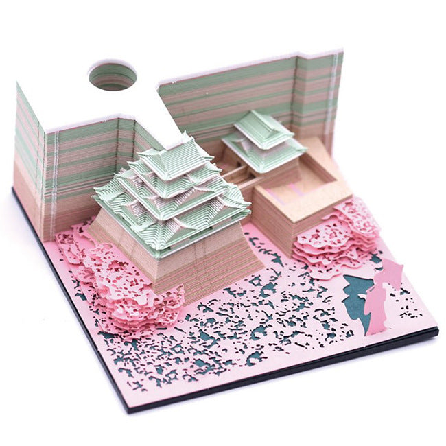 Trois dimensions Post-it Note Hayao Miyazaki Spirited Away 3D Modèle architectural