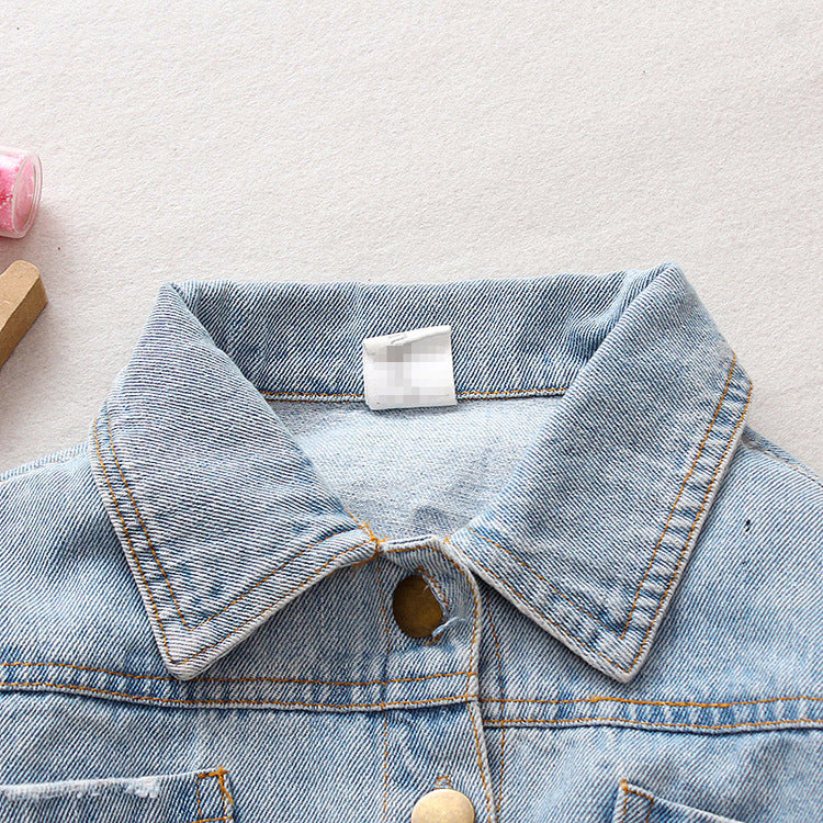 Cartoon de printemps Cute Blouse Coréen Cardigan