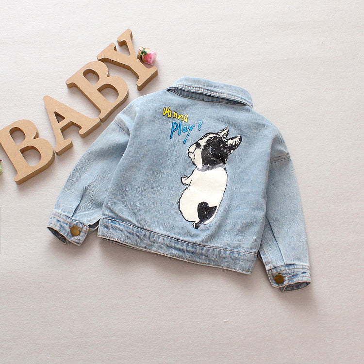 Cartoon de printemps Cute Blouse Coréen Cardigan