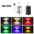 Stainless Steel Recessed Lawn Lamp Garden Lamp Ground Lamp